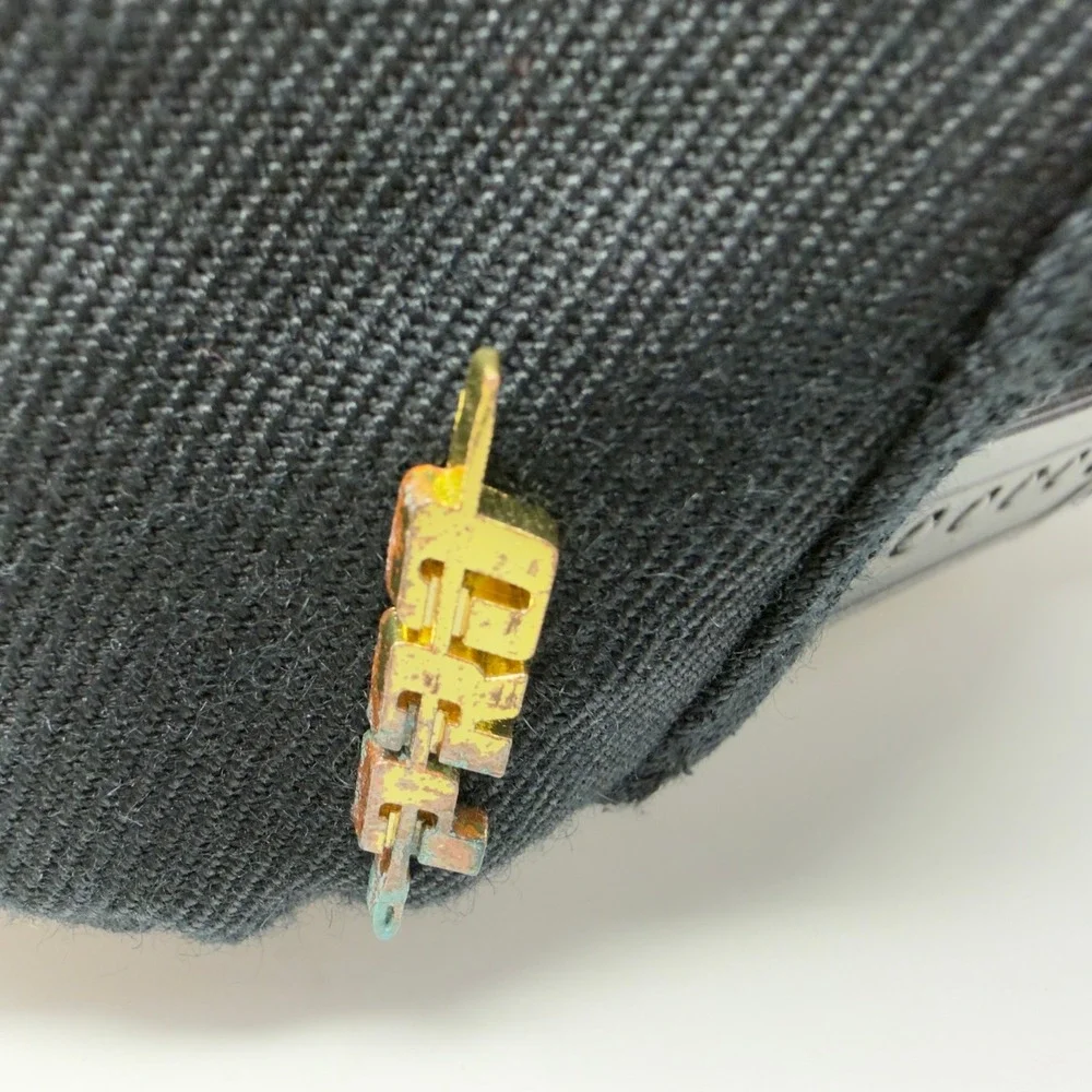 Pro Standard Chicago Bulls Snapback Hat Leather Brim Black Red - Picture 5 of 10